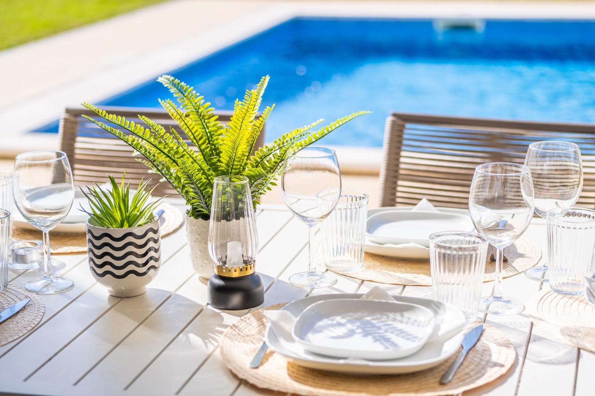 Villas Novochoro - Large Garden- Heatable Pool By Dreamvillasאלבופיירה מראה חיצוני תמונה