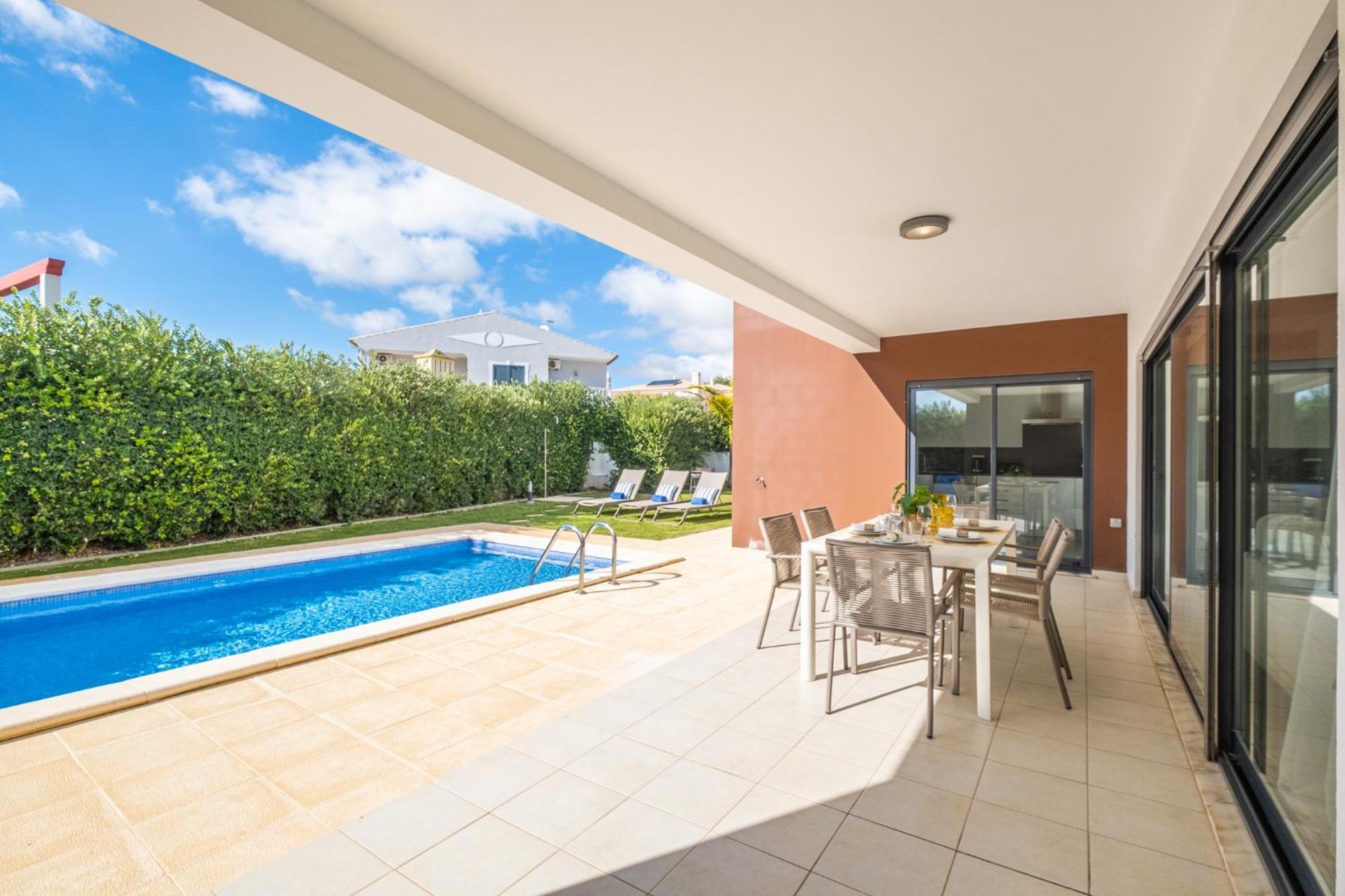 Villas Novochoro - Large Garden- Heatable Pool By Dreamvillasאלבופיירה מראה חיצוני תמונה