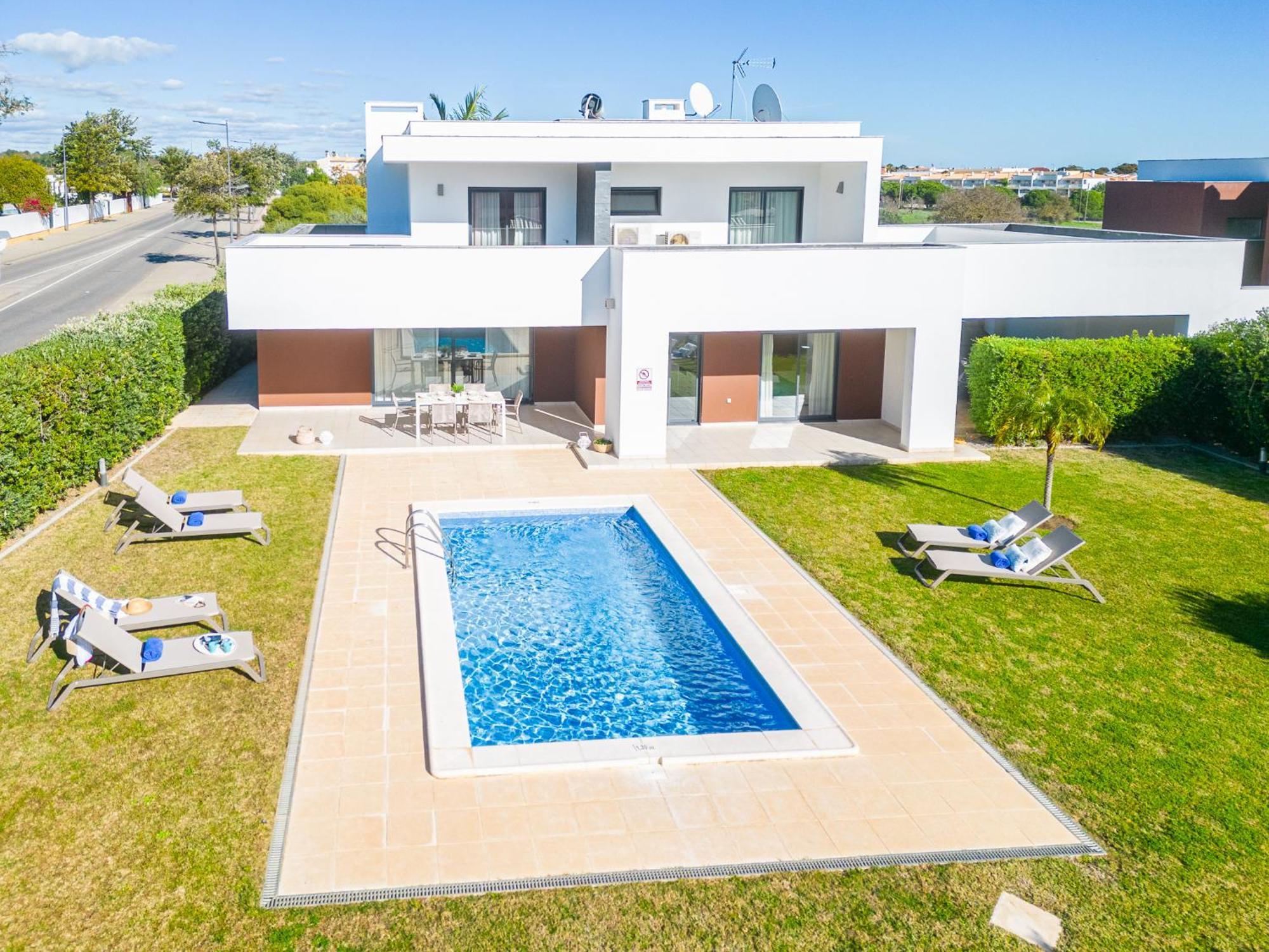 Villas Novochoro - Large Garden- Heatable Pool By Dreamvillasאלבופיירה מראה חיצוני תמונה