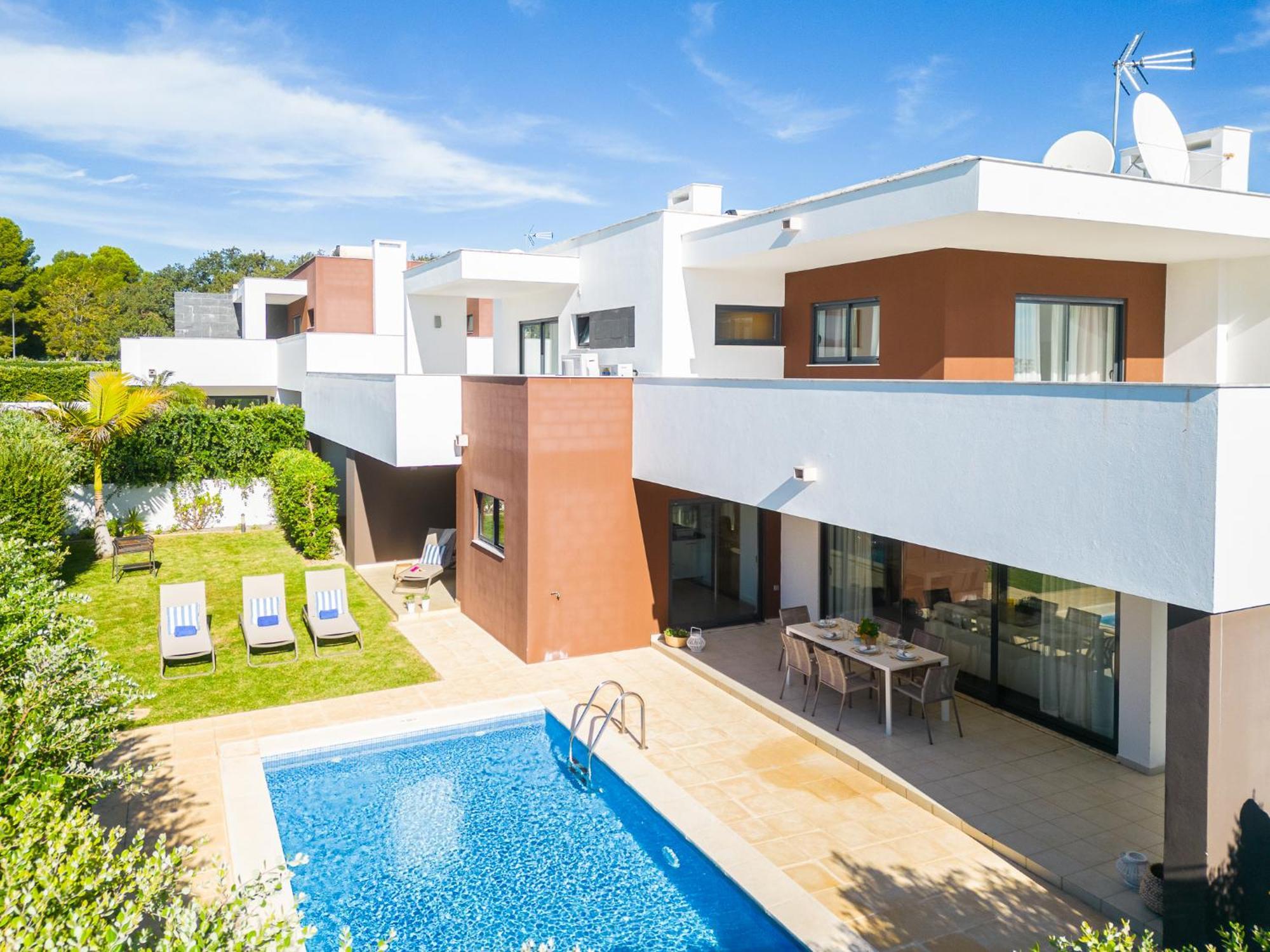 Villas Novochoro - Large Garden- Heatable Pool By Dreamvillasאלבופיירה מראה חיצוני תמונה