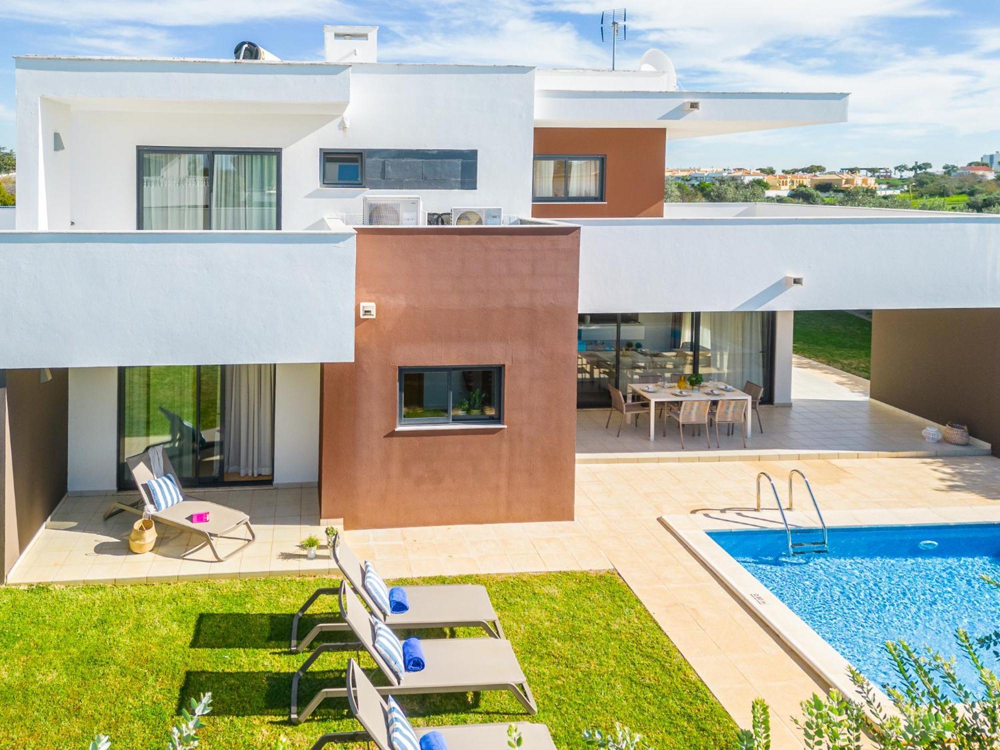 Villas Novochoro - Large Garden- Heatable Pool By Dreamvillasאלבופיירה מראה חיצוני תמונה