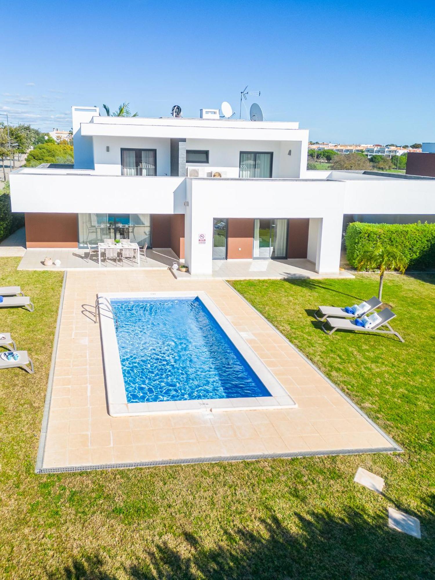 Villas Novochoro - Large Garden- Heatable Pool By Dreamvillasאלבופיירה מראה חיצוני תמונה