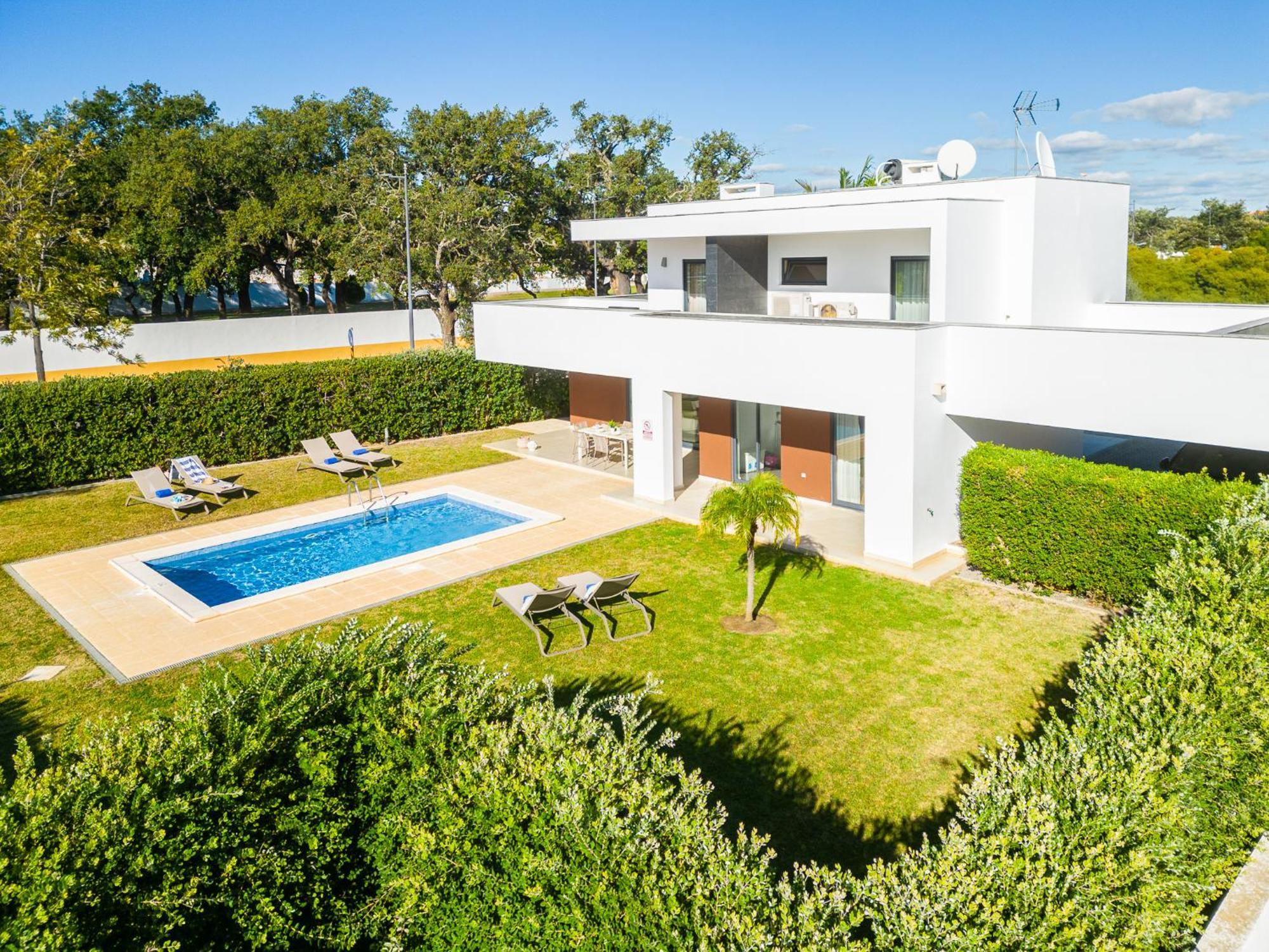 Villas Novochoro - Large Garden- Heatable Pool By Dreamvillasאלבופיירה מראה חיצוני תמונה
